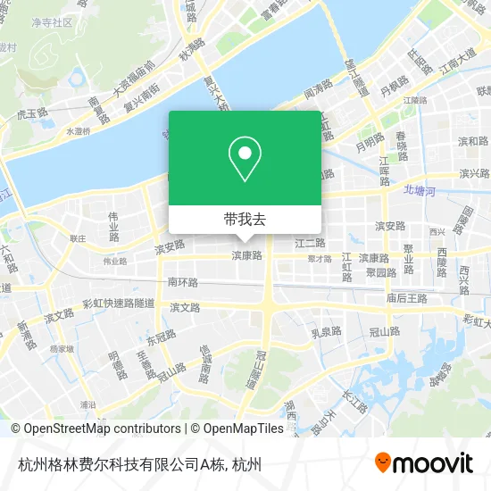 杭州格林费尔科技有限公司A栋地图