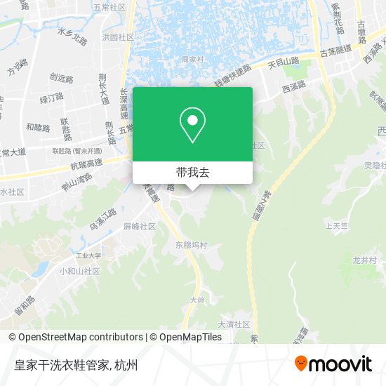 皇家干洗衣鞋管家地图