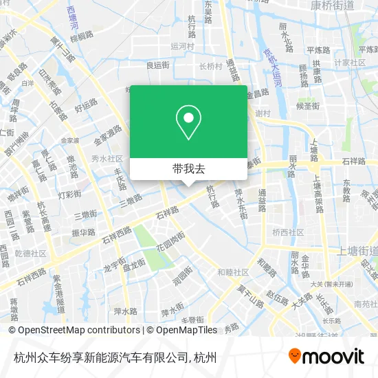 杭州众车纷享新能源汽车有限公司地图