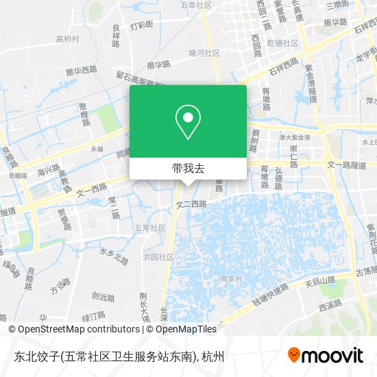 东北饺子(五常社区卫生服务站东南)地图