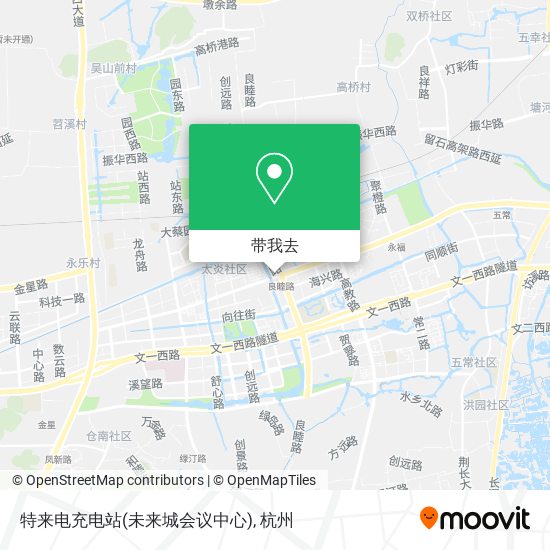 特来电充电站(未来城会议中心)地图
