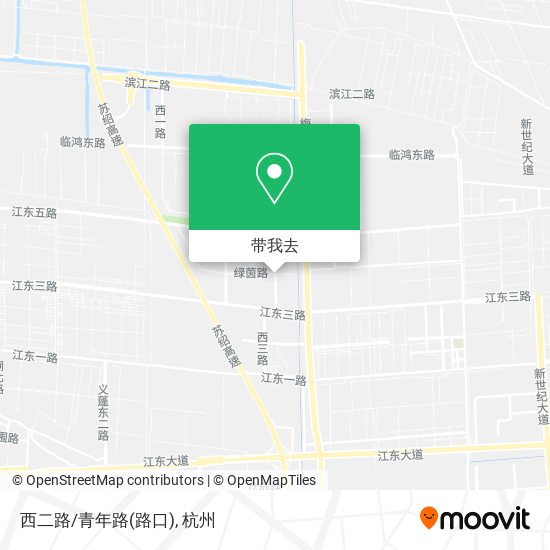 西二路/青年路(路口)地图
