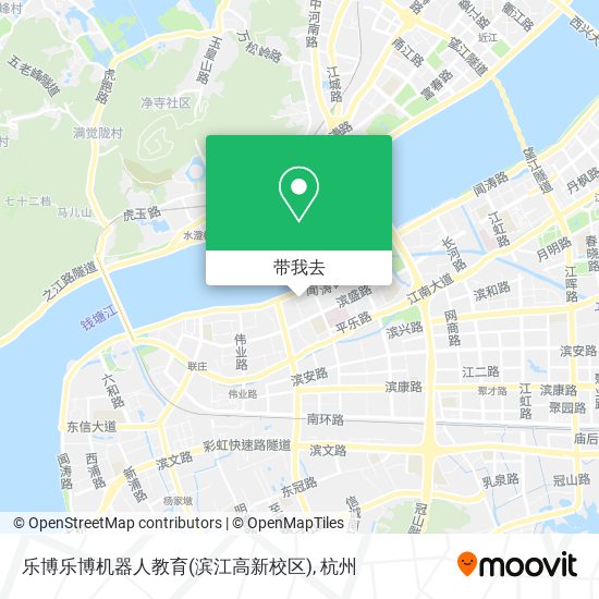 乐博乐博机器人教育(滨江高新校区)地图