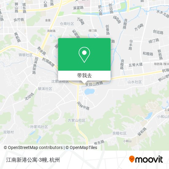 江南新港公寓-3幢地图