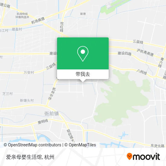 爱亲母婴生活馆地图