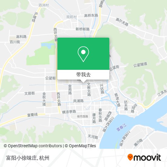 富阳小徐味庄地图