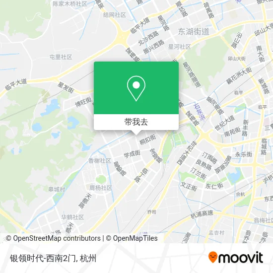 银领时代-西南2门地图