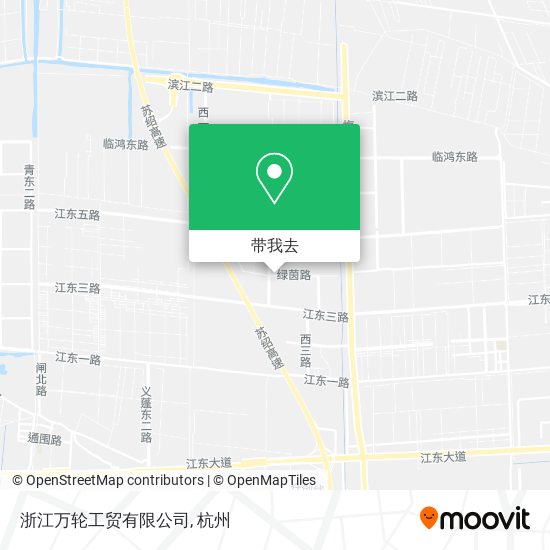 浙江万轮工贸有限公司地图