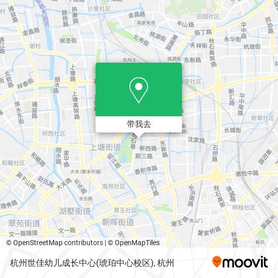 杭州世佳幼儿成长中心(琥珀中心校区)地图
