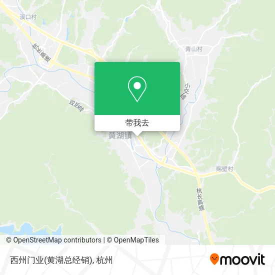 西州门业(黄湖总经销)地图