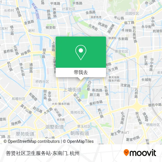 善贤社区卫生服务站-东南门地图
