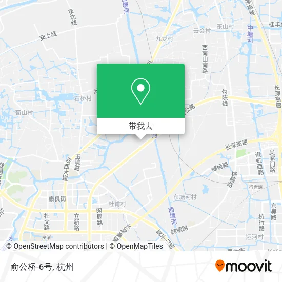 俞公桥-6号地图