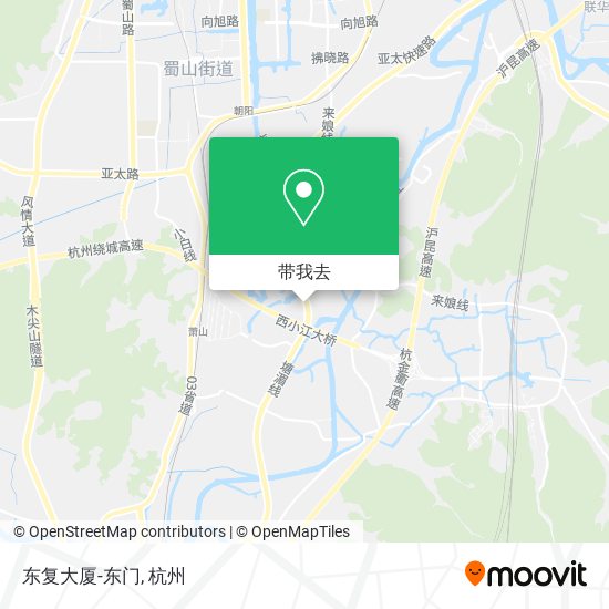 东复大厦-东门地图