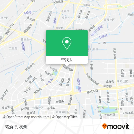 铭酒行地图