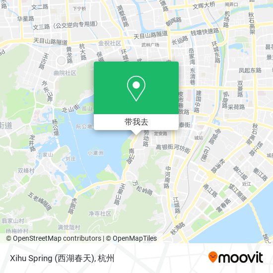 Xihu Spring (西湖春天)地图