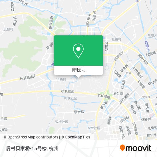 后村贝家桥-15号楼地图