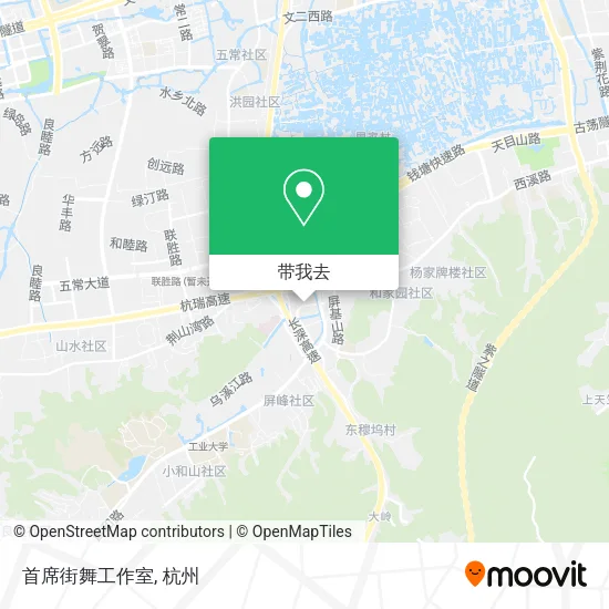 首席街舞工作室地图