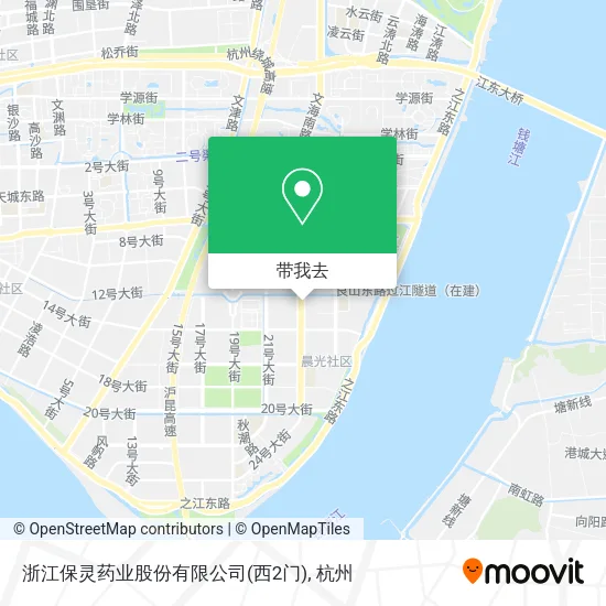 浙江保灵药业股份有限公司(西2门)地图