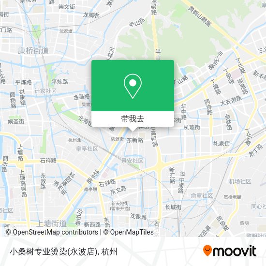 小桑树专业烫染(永波店)地图