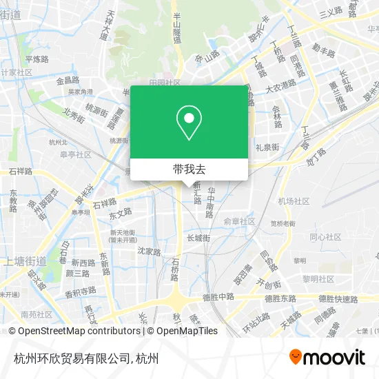 杭州环欣贸易有限公司地图