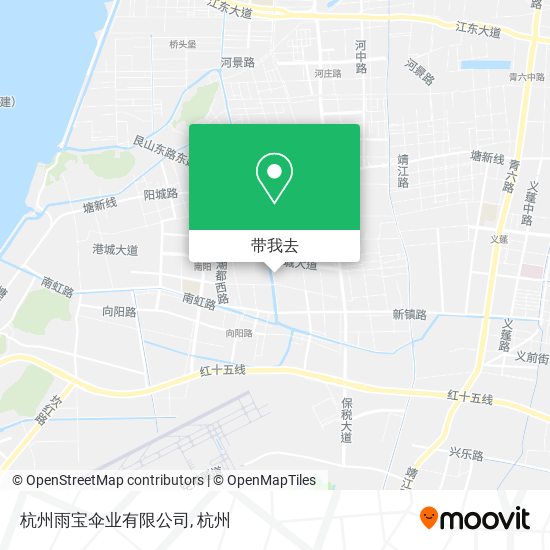 杭州雨宝伞业有限公司地图