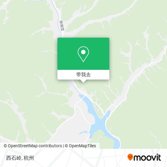 西石岭地图