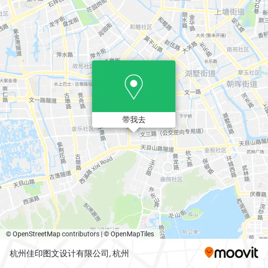 杭州佳印图文设计有限公司地图
