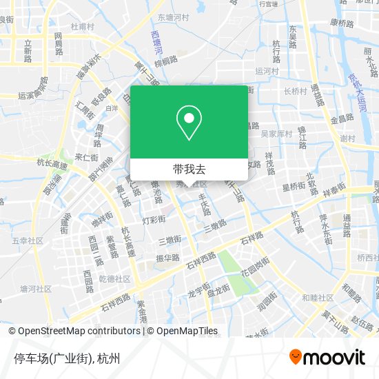 停车场(广业街)地图