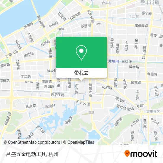 昌盛五金电动工具地图
