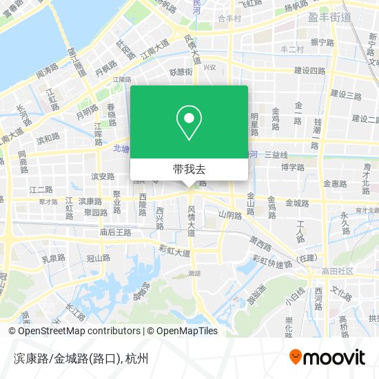 滨康路/金城路(路口)地图