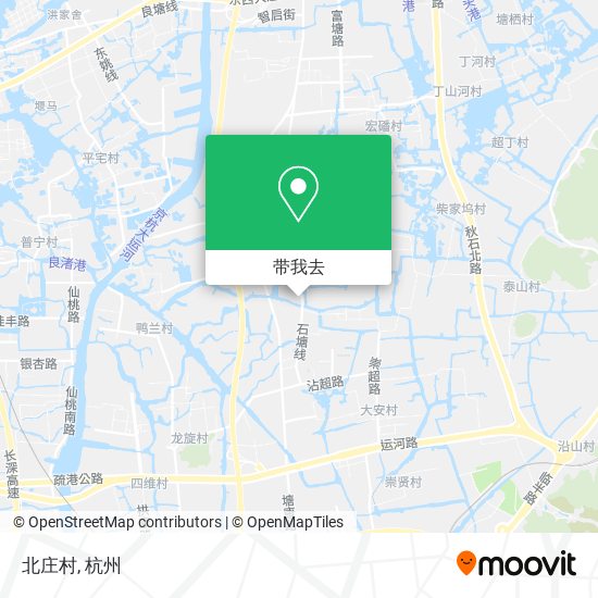 北庄村地图