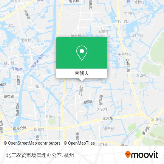 北庄农贸市场管理办公室地图