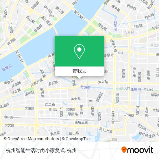 杭州智能生活时尚小家复式地图