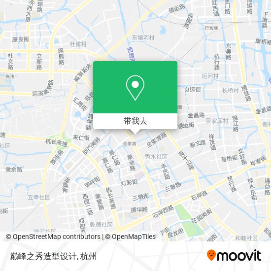 巅峰之秀造型设计地图
