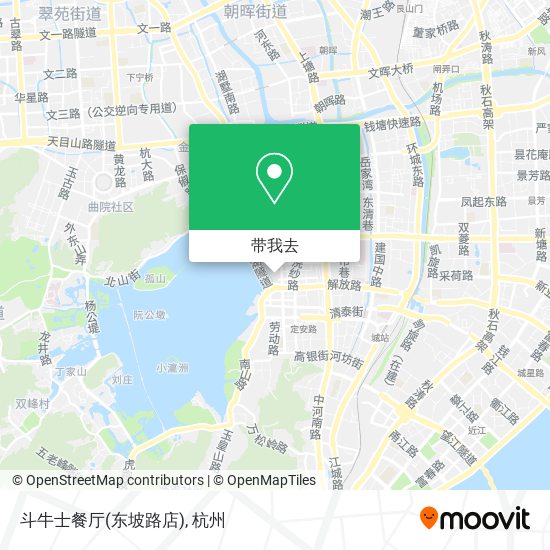 斗牛士餐厅(东坡路店)地图