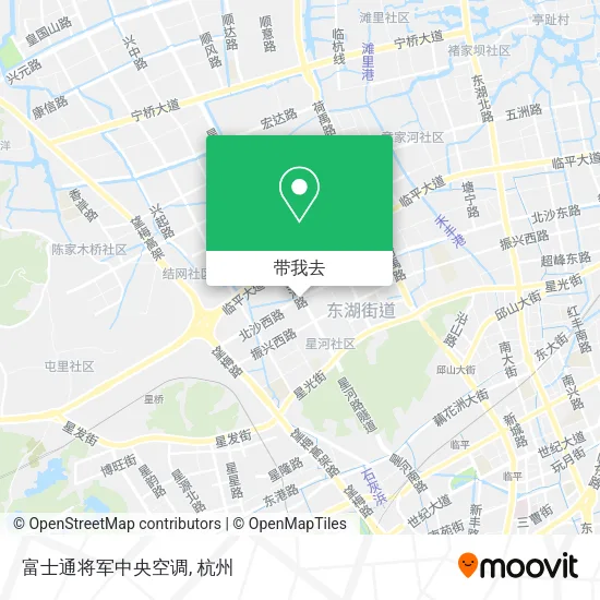 富士通将军中央空调地图