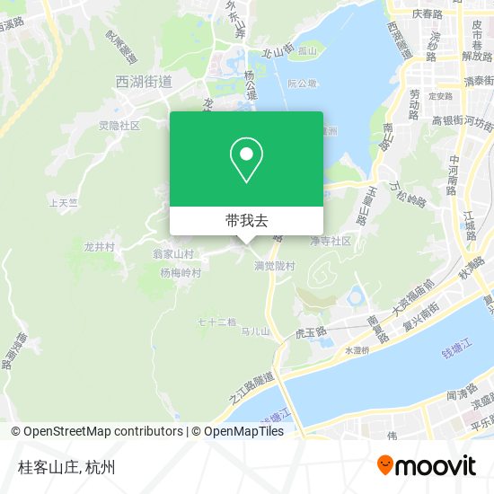 桂客山庄地图