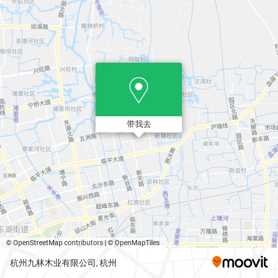 杭州九林木业有限公司地图