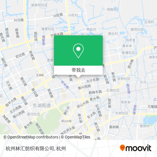 杭州林汇纺织有限公司地图