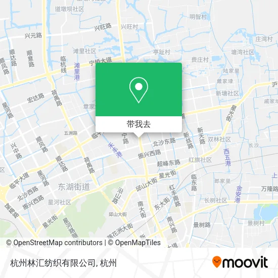 杭州林汇纺织有限公司地图