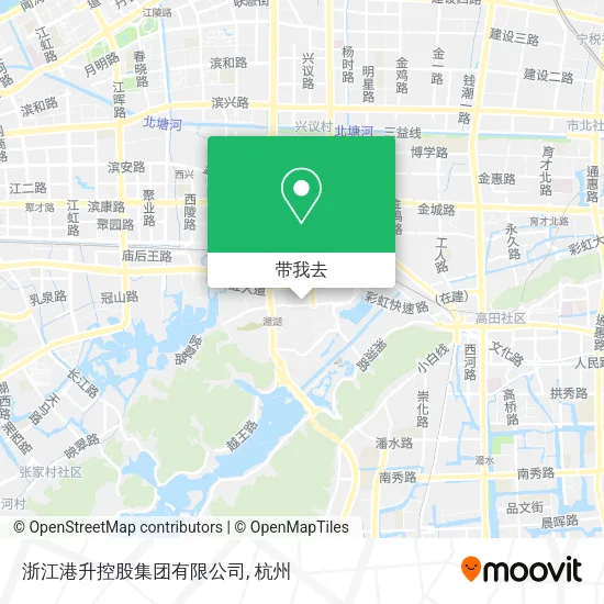 浙江港升控股集团有限公司地图