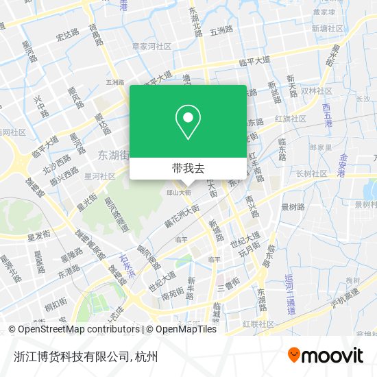 浙江博货科技有限公司地图