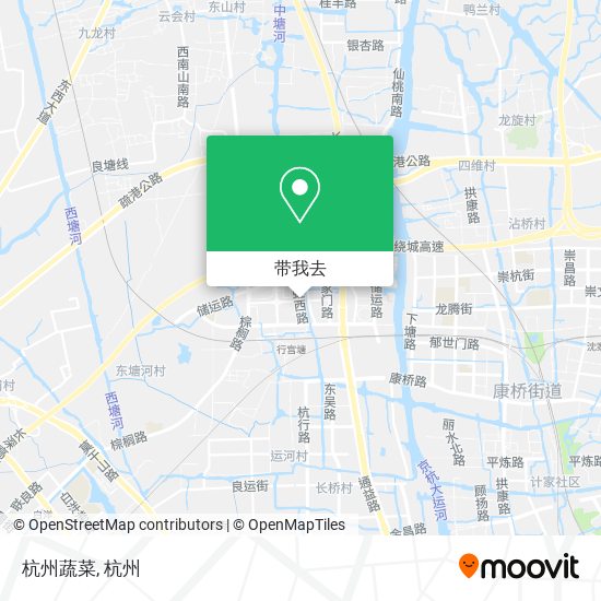 杭州蔬菜地图