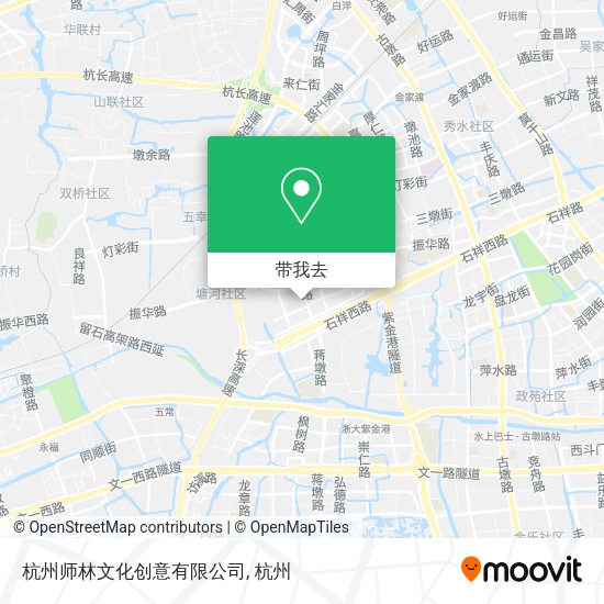 杭州师林文化创意有限公司地图