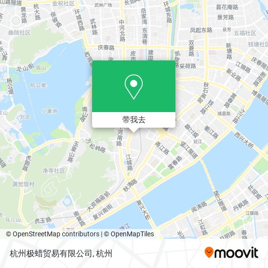 杭州极蜡贸易有限公司地图