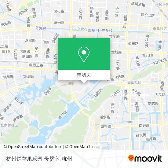 杭州烂苹果乐园-母婴室地图