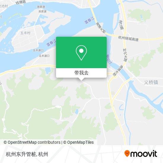 杭州东升管桩地图