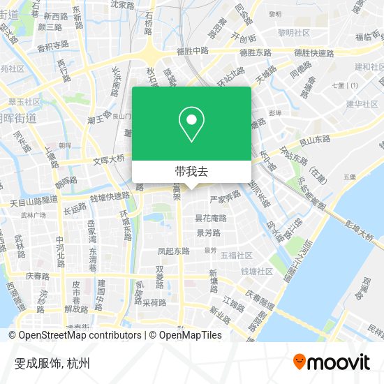 雯成服饰地图