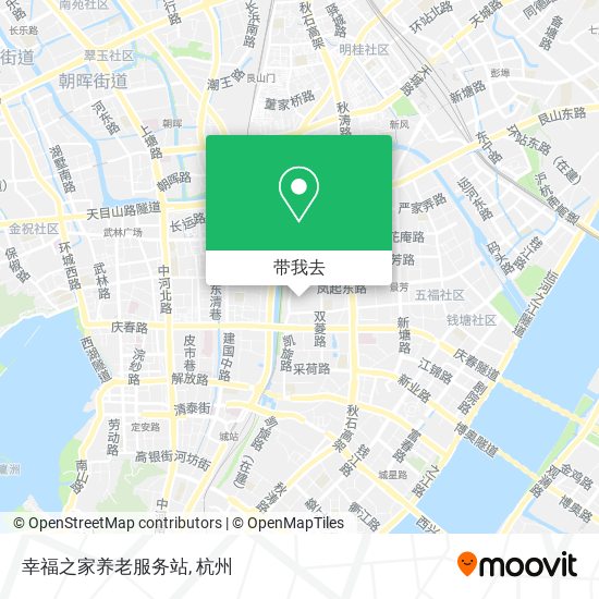 幸福之家养老服务站地图