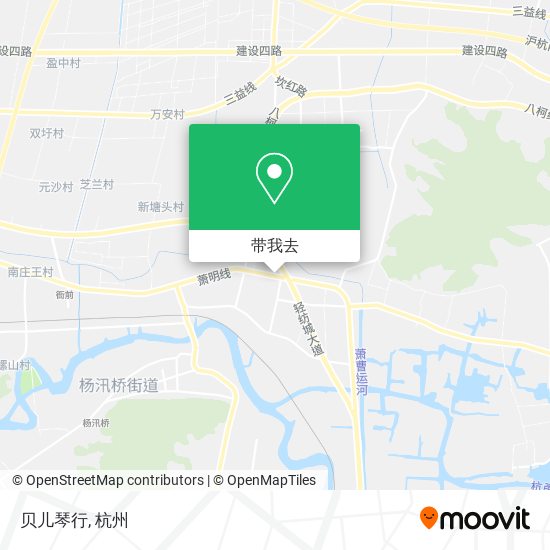 贝儿琴行地图